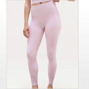 Athleta Elation Tight Medium High Rise Legging Lilac Sky Pink Size Large Petite